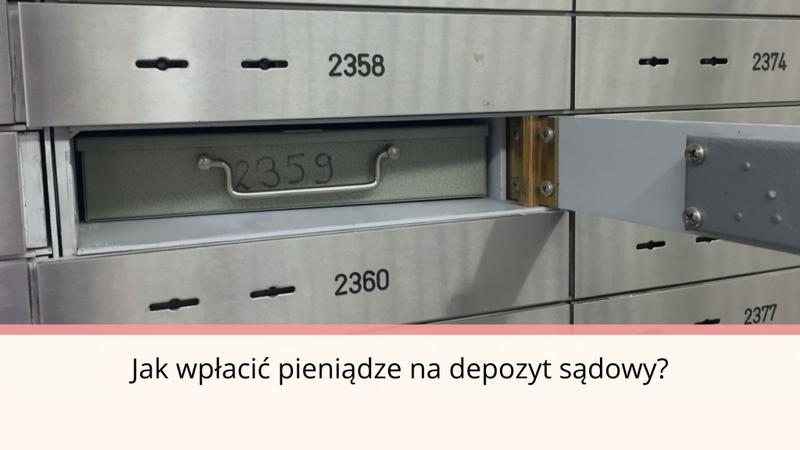 Przyspieszenie wypłaty depozytu