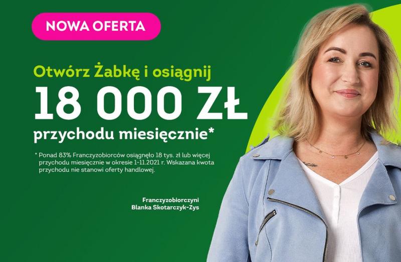Zarobki kasjerów Żabka
