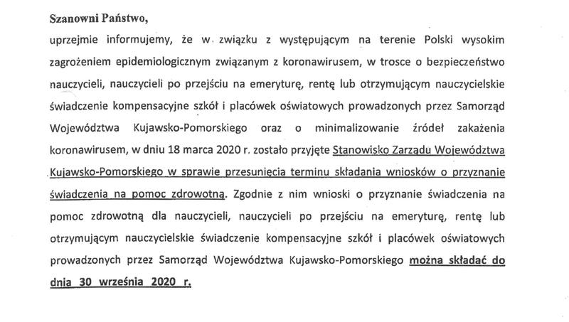 Struktura i forma wniosku