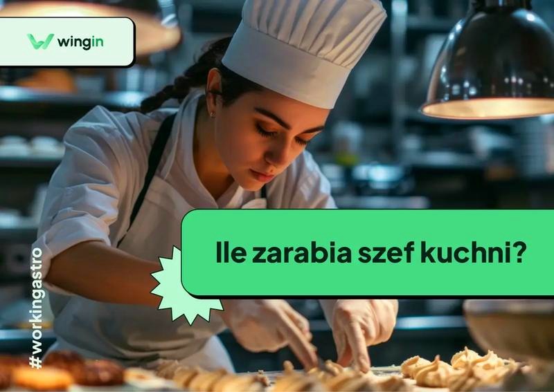 Ile zarabia kucharz? Sprawdź aktualne zarobki w kuchni w 2026 roku!
